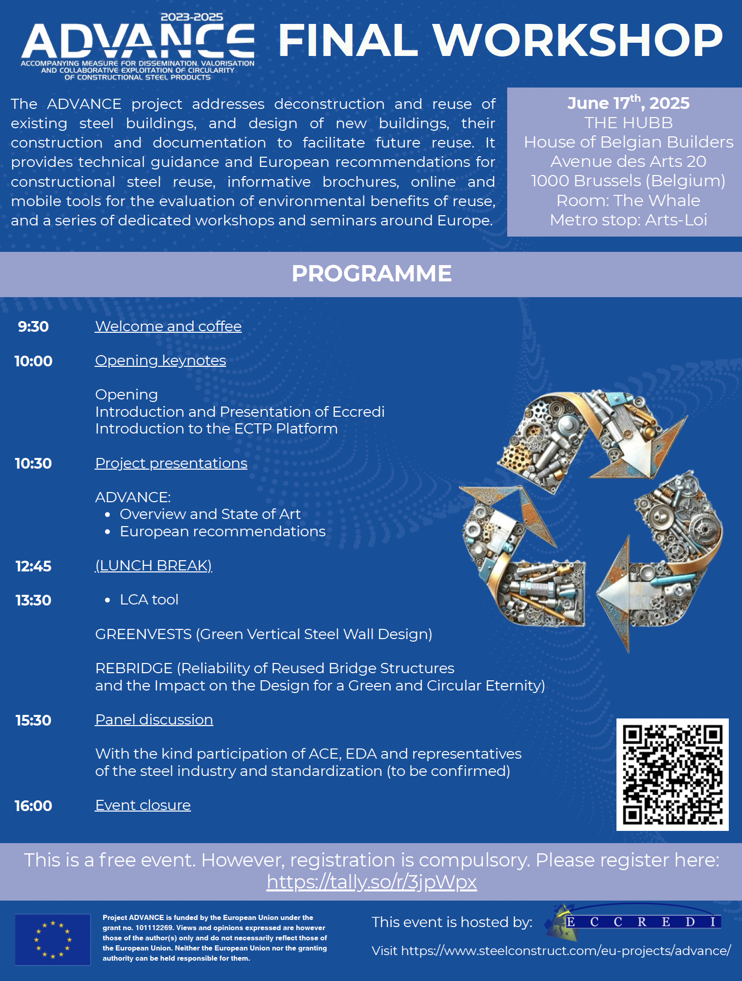 ADVANCE Final workshop - Programme