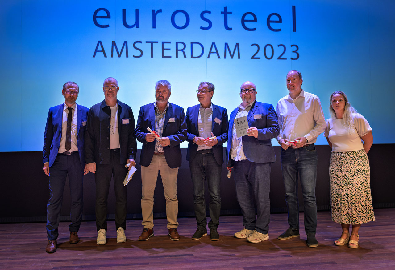 Eurosteel 2023 in de Meervaart, Amsterdam; https://www.bouwenmet
